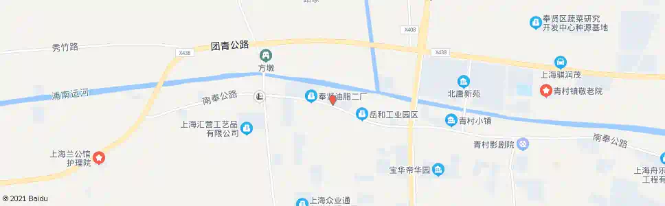 上海青村交管站_公交站地图_上海公交_妙搜公交查询2025