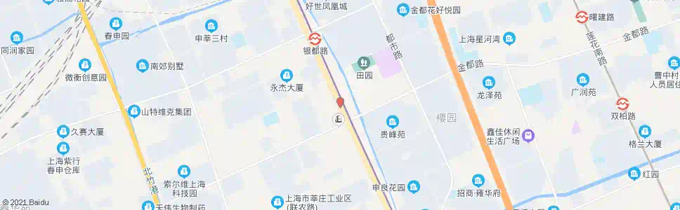 上海沪闵路金都路_公交站地图_上海公交_妙搜公交查询2025