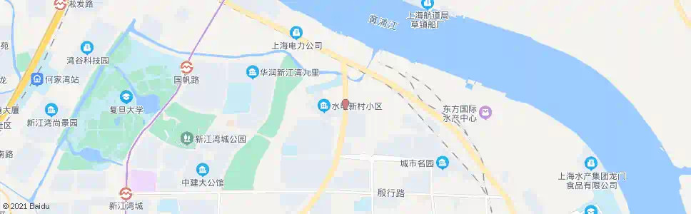 上海闸殷路军工路_公交站地图_上海公交_妙搜公交查询2025
