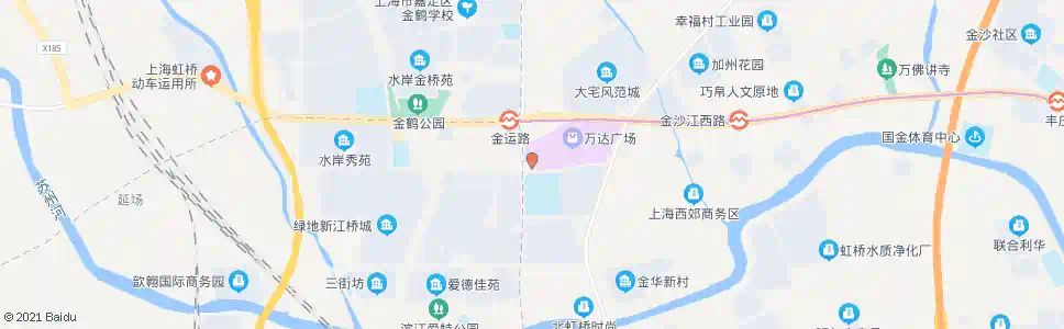 上海鹤旋路金运路_公交站地图_上海公交_妙搜公交查询2025
