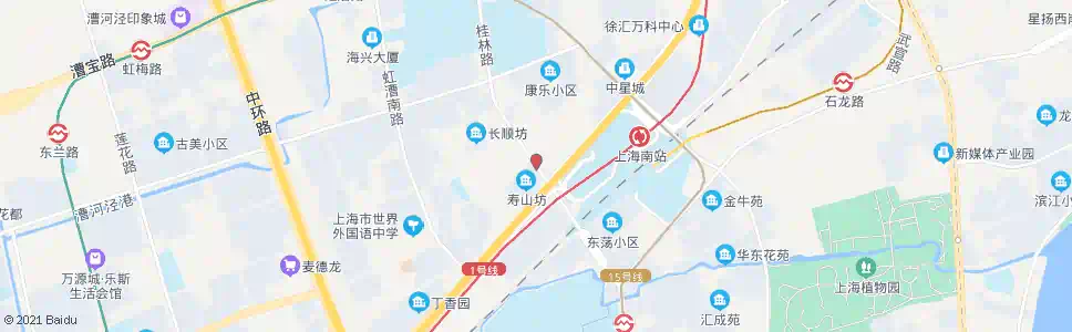 上海桂林路桂林西街_公交站地图_上海公交_妙搜公交查询2025