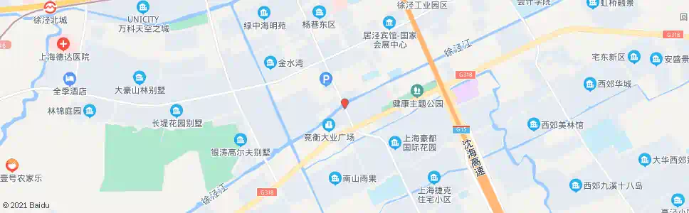 上海徐泾港桥_公交站地图_上海公交_妙搜公交查询2025