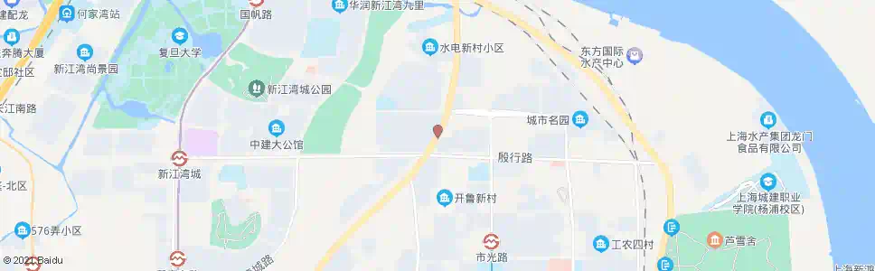 上海殷行路闸殷路_公交站地图_上海公交_妙搜公交查询2025