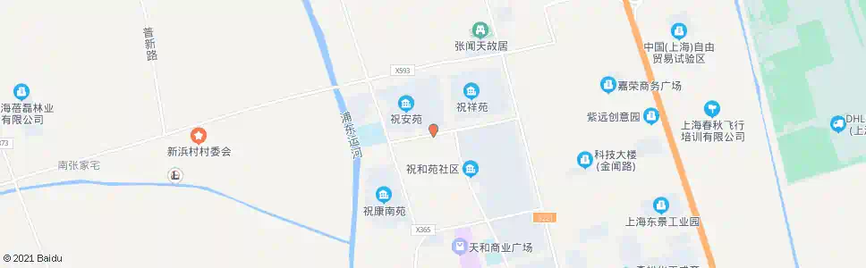 上海祝潘路千汇路_公交站地图_上海公交_妙搜公交查询2025