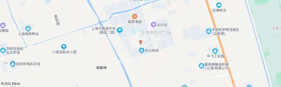 上海航城七路施湾三路_公交站地图_上海公交_妙搜公交查询2025