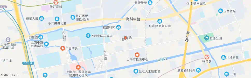 上海蔡伦路爱迪生路_公交站地图_上海公交_妙搜公交查询2025