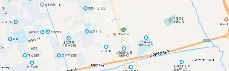 上海大治路浏翔公路_公交站地图_上海公交_妙搜公交查询2025