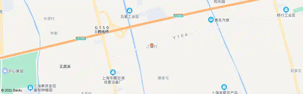 上海富民路江海村_公交站地图_上海公交_妙搜公交查询2025