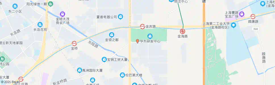 上海新金桥路冀桥路_公交站地图_上海公交_妙搜公交查询2025