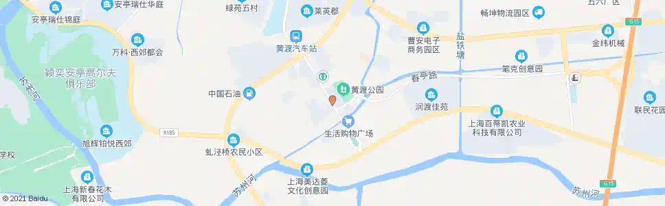 上海绿苑路新黄路_公交站地图_上海公交_妙搜公交查询2025