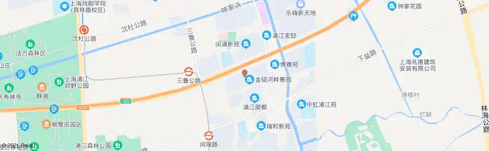 上海江协路浦放路_公交站地图_上海公交_妙搜公交查询2025