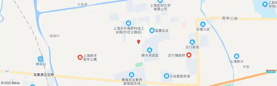 上海南亭公路叶庄公路_公交站地图_上海公交_妙搜公交查询2025