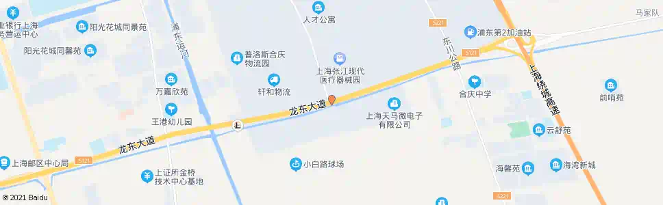 上海顾江路龙东大道_公交站地图_上海公交_妙搜公交查询2025