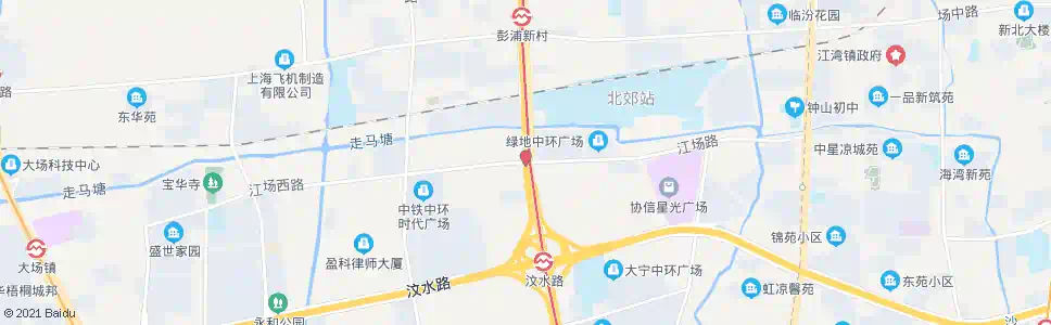 上海江场西路共和新路_公交站地图_上海公交_妙搜公交查询2025