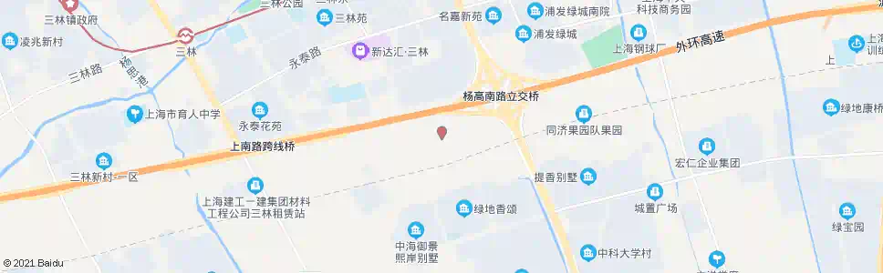 上海荻山村老年活动室_公交站地图_上海公交_妙搜公交查询2025