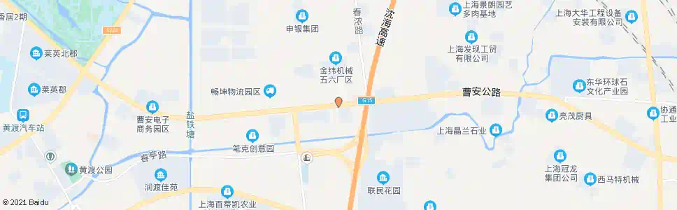 上海曹安公路联群路_公交站地图_上海公交_妙搜公交查询2025