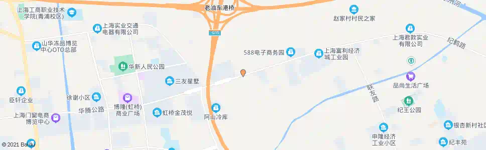 上海纪鹤公路马腾湾_公交站地图_上海公交_妙搜公交查询2025