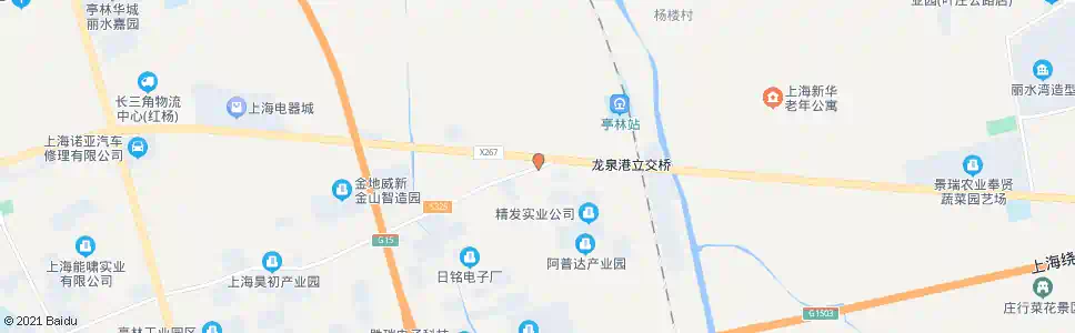 上海南亭公路亭谊路站_公交站地图_上海公交_妙搜公交查询2025