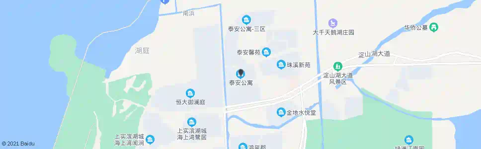 上海西洋淀路泰安公寓_公交站地图_上海公交_妙搜公交查询2025