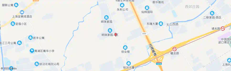 上海华徐公路徐祥路(金联村委)_公交站地图_上海公交_妙搜公交查询2025