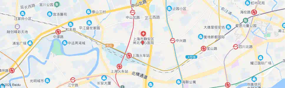 上海中兴路长兴路_公交站地图_上海公交_妙搜公交查询2025
