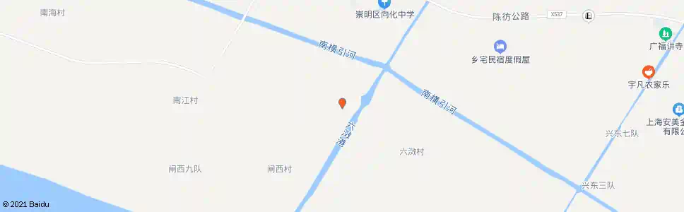上海南六滧水闸_公交站地图_上海公交_妙搜公交查询2025