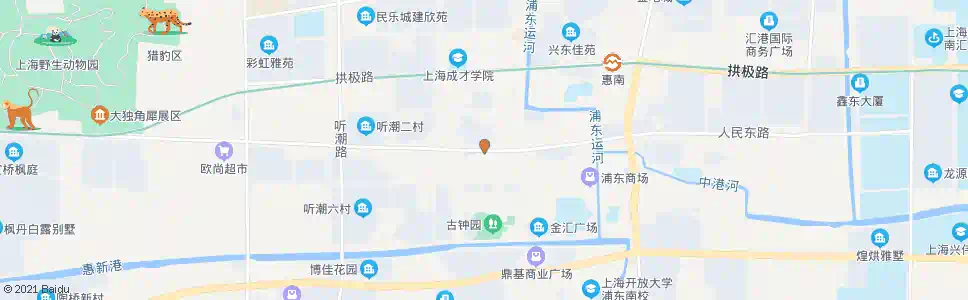 上海西北新村_公交站地图_上海公交_妙搜公交查询2025