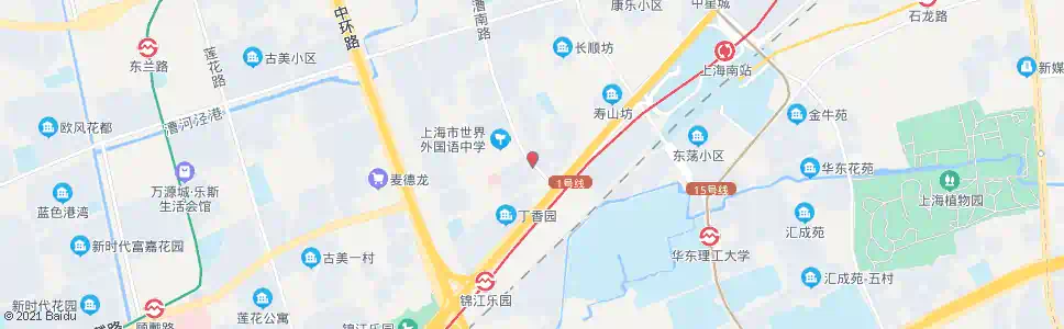 上海虹漕南路江安路_公交站地图_上海公交_妙搜公交查询2025