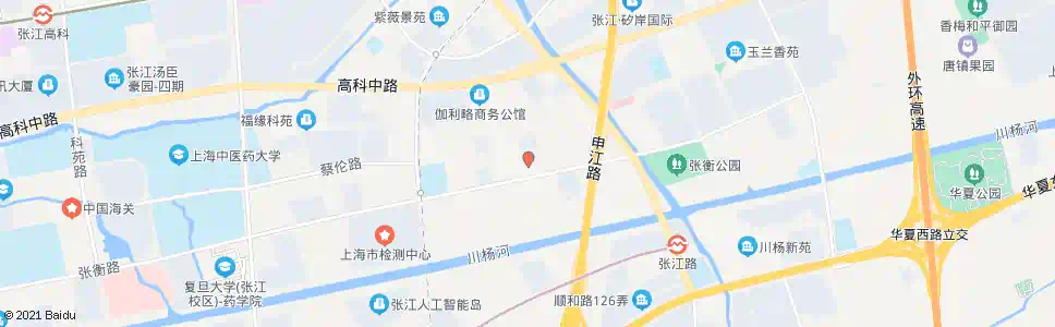 上海法拉第路张衡路_公交站地图_上海公交_妙搜公交查询2025