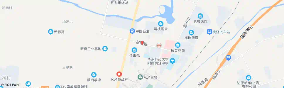 上海枫阳路泾波路_公交站地图_上海公交_妙搜公交查询2025