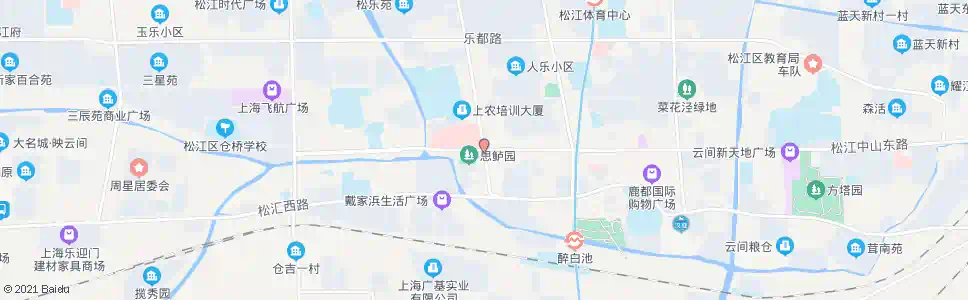 上海西林北路中山西路(临时站)_公交站地图_上海公交_妙搜公交查询2025