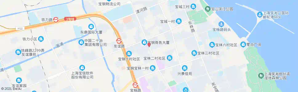 上海牡丹江路友谊路_公交站地图_上海公交_妙搜公交查询2025