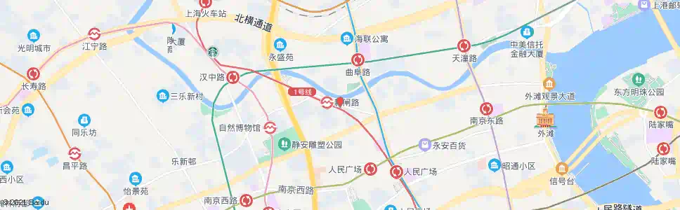 上海新闸路温州路_公交站地图_上海公交_妙搜公交查询2025