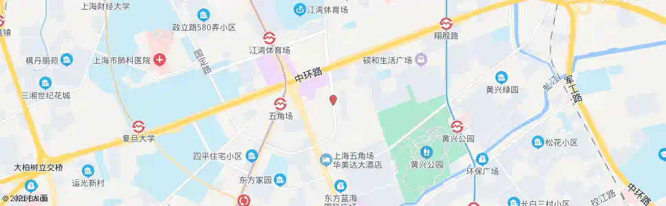 上海国定东路翔殷路_公交站地图_上海公交_妙搜公交查询2025