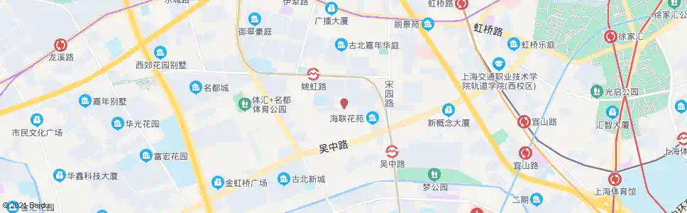 上海姚虹路红松东路_公交站地图_上海公交_妙搜公交查询2025