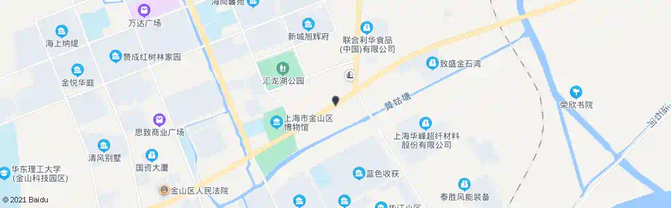 上海金山大道亭卫公路_公交站地图_上海公交_妙搜公交查询2025
