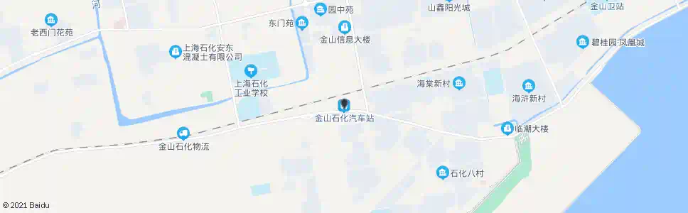 上海石化汽车站_公交站地图_上海公交_妙搜公交查询2025