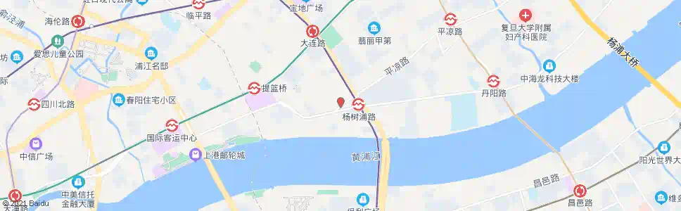 上海平凉路临潼路_公交站地图_上海公交_妙搜公交查询2025