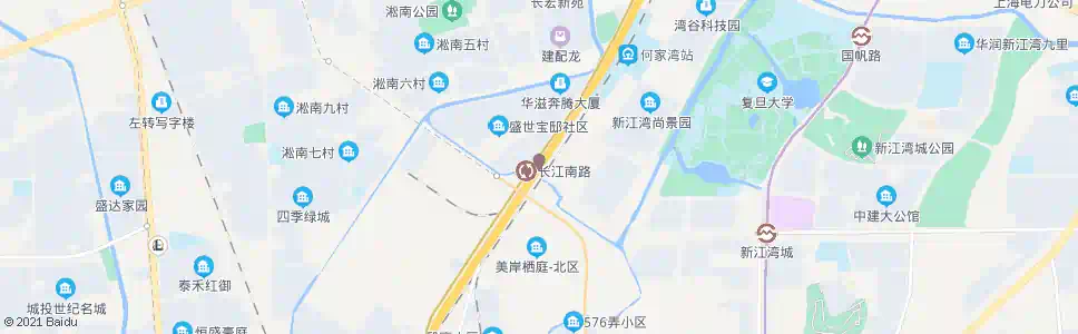 上海逸仙路何家湾路_公交站地图_上海公交_妙搜公交查询2025