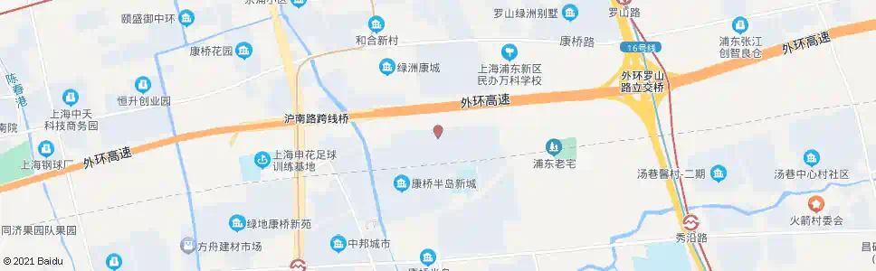 上海同济路秦和路_公交站地图_上海公交_妙搜公交查询2025
