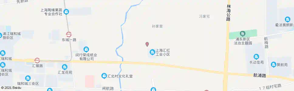 上海北徐村九组_公交站地图_上海公交_妙搜公交查询2025