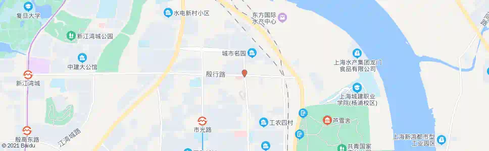上海包头路殷行路_公交站地图_上海公交_妙搜公交查询2025
