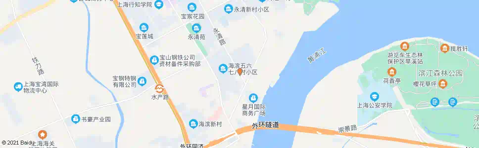 上海永清路淞宝路_公交站地图_上海公交_妙搜公交查询2025