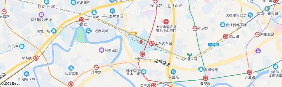 上海红星_公交站地图_上海公交_妙搜公交查询2025