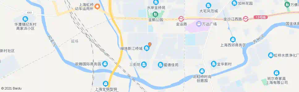 上海鹤芳路金园一路_公交站地图_上海公交_妙搜公交查询2025