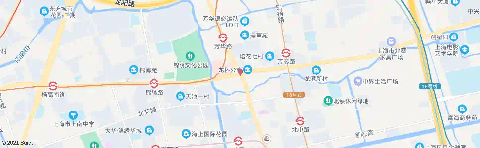 上海沪南路高科西路_公交站地图_上海公交_妙搜公交查询2025