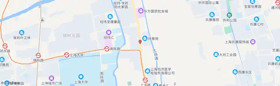 上海沪太路锦秋路_公交站地图_上海公交_妙搜公交查询2025