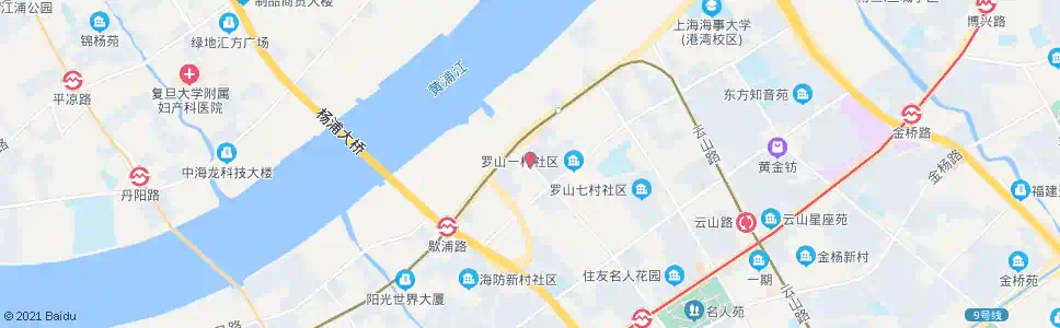 上海浦东大道德平路_公交站地图_上海公交_妙搜公交查询2025
