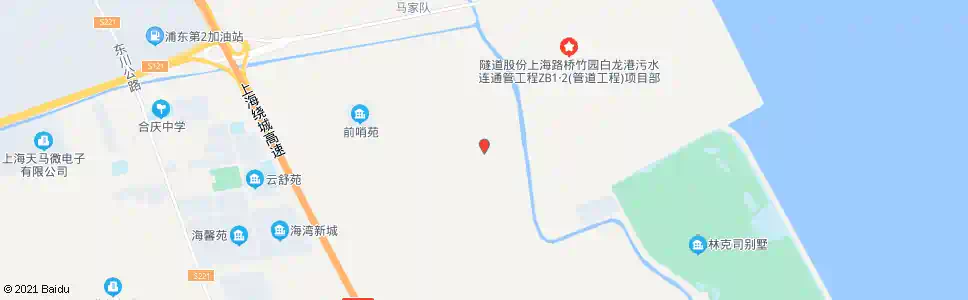 上海向东六队_公交站地图_上海公交_妙搜公交查询2025