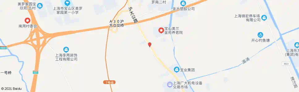 上海沪太公路沪生路_公交站地图_上海公交_妙搜公交查询2025